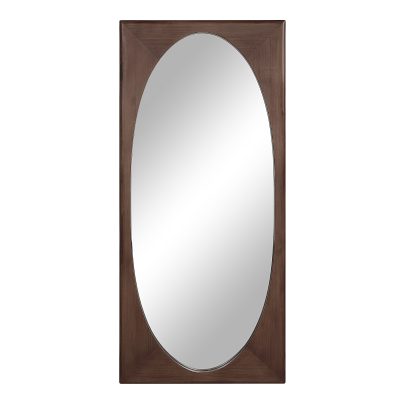 Sitia 68" H x 30" W Wall Mirror, Brown