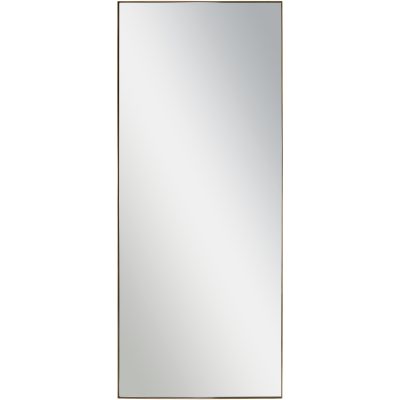 Northern 72" Tall Rectangle Wall Mirror, Yellow