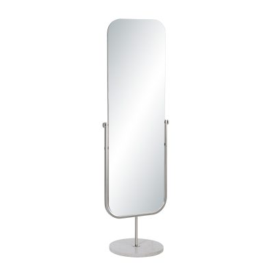Alternative view of Mandra 66" H x 21" W Wall Mirror, Silver