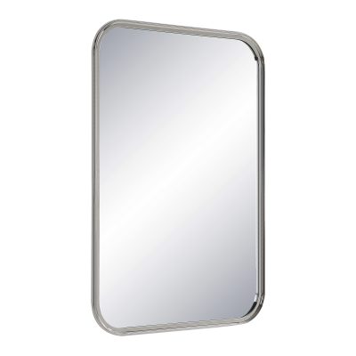 Alternative view of Sylvie 36" Tall Rectangle Wall Mirror, Grey