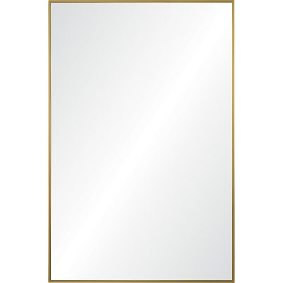 Raydon 35.5" Tall Rectangle Wall Mirror, Yellow