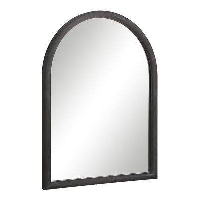 Alternative view of Olfito 24" H x 18" W Wall Mirror, Black