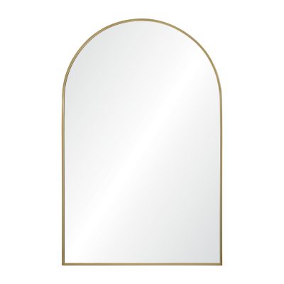 Durness 36" Tall Arch Wall Mirror, Yellow
