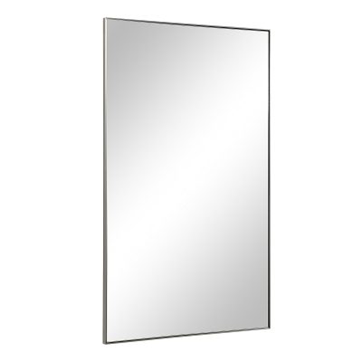 Alternative view of Spili 36" H x 22" W Wall Mirror, Grey