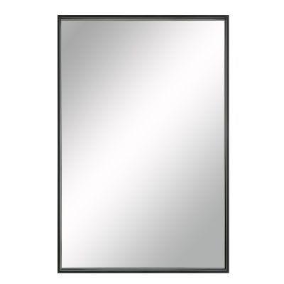 Annalise 45" Tall Rectangle Wall Mirror, Black