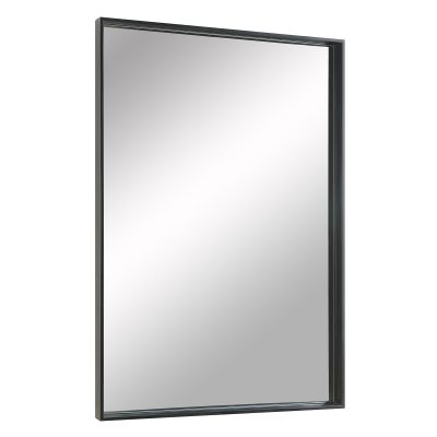 Alternative view of Annalise 45" Tall Rectangle Wall Mirror, Black