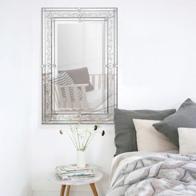 Alternative view of Vincenzo 36" Tall Rectangle Wall Mirror