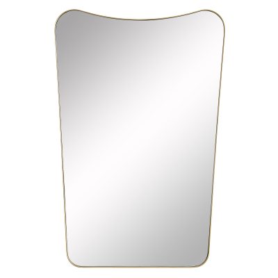 Artesia 45" Tall Rectangle Wall Mirror, Yellow