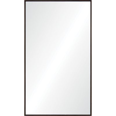 Anjalina 83" Tall Rectangle Full Length Mirror, Brown