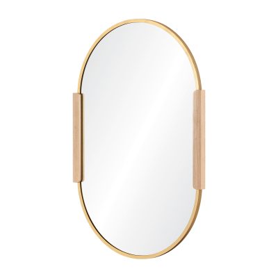 Alternative view of Kerianne 41" Tall Oval Wall Mirror, Yellow