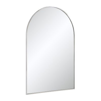 Alternative view of Plaka 36" H x 24" W Wall Mirror, Grey