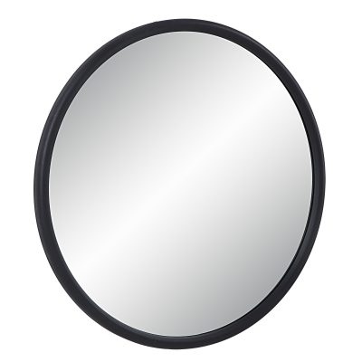 Alternative view of Namur 36" Tall Round Mirror, Matte Black