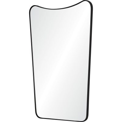 Alternative view of Nashua 36" Tall Rectangle Wall Mirror, Black