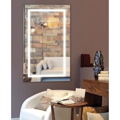 Alternative view of Adele 40" Tall Rectangle Led Mirror