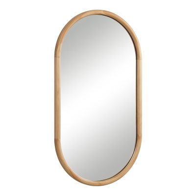 Alternative view of Puno 36" H x 20" W Wall Mirror, Brown