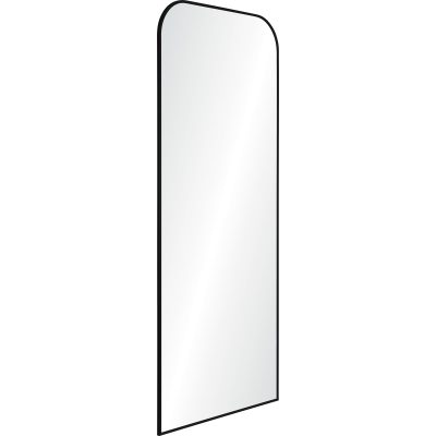 Alternative view of Mandret 72" Tall Irregular Full Length Mirror, Black