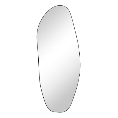 Enina 65" H x 25.5" W Wall Mirror, Black