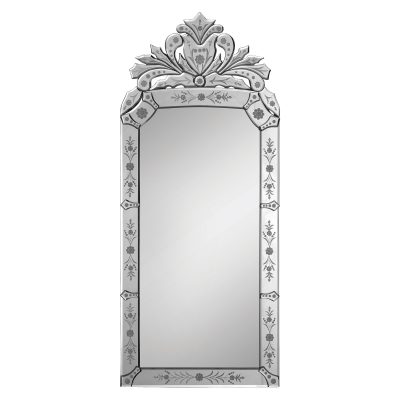 Venetian 19" Tall Arch Wall Mirror