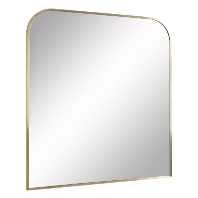 Alternative view of Joan 40" Tall Arch Wall Mirror, Yellow