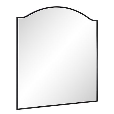 Alternative view of Bandon 40" Tall Arch Wall Mirror, Black