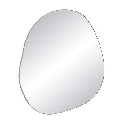 Alternative view of Donna 45.25" Tall Irregular Wall Mirror, Grey