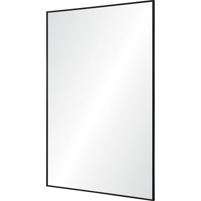Alternative view of Raizel 40" Tall Rectangle Wall Mirror, Black