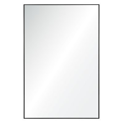Vale 32" Tall Rectangle Wall Mirror, Grey