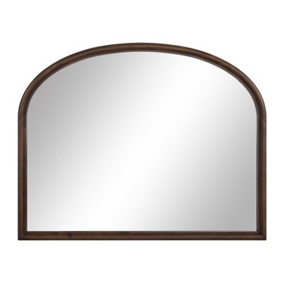 Kindra 40" H x 50" W Wall Mirror, Brown