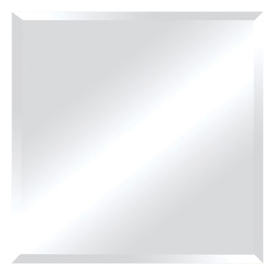 Vogue 30" Tall Square Wall Mirror