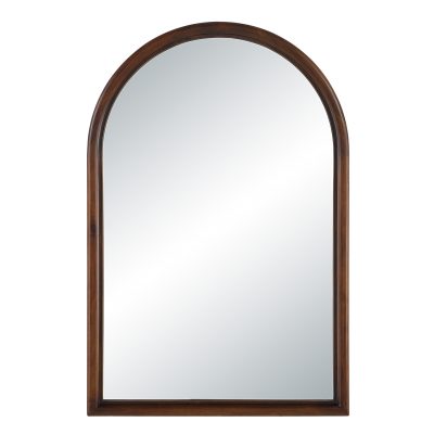 Lanai 36" H x 24" W Wall Mirror, Brown