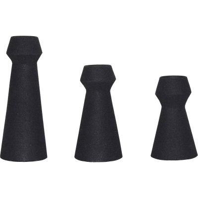 Alternative view of Granfeld Indoor Iron Vase, Matte Black