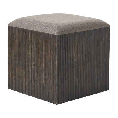 Tristan 18" Height Stool, Brown