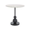 Corrine Indoor Aluminum Table, Matte Black