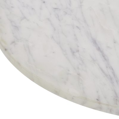 Alternative view of Corrine Indoor Aluminum Table, Matte Black