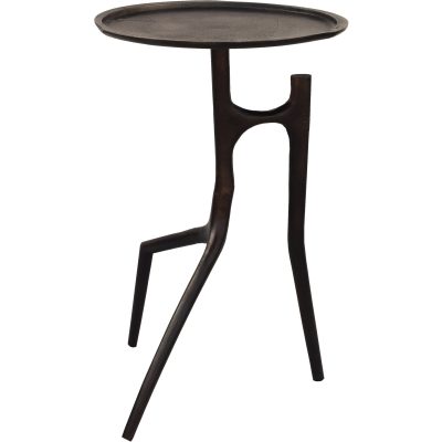 Alternative view of Maadi Indoor Aluminum Table, Bronze