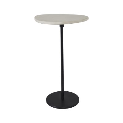 Chelsea Indoor Iron Side Table, Black