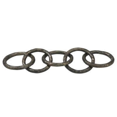 Quai  Indoor Cast Aluminum Table Top Accessory, Antique Brass