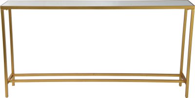 Havana Indoor Iron Table, Gold