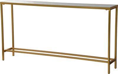 Alternative view of Havana Indoor Iron Table, Gold
