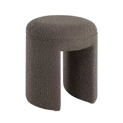Alternative view of Amarion 16.93" Height Stool, Brown