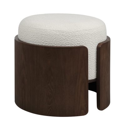 Alternative view of Capsula 18.0" Height Ottoman, Brown