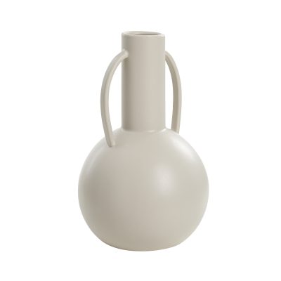 Alternative view of Corinth Indoor Ceramic Vase, Matte Beige