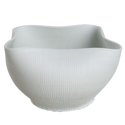 Gigi Indoor Ceramic Bowl, Off-White