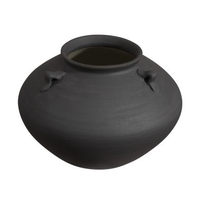 Alternative view of Asher Indoor Vase, Black
