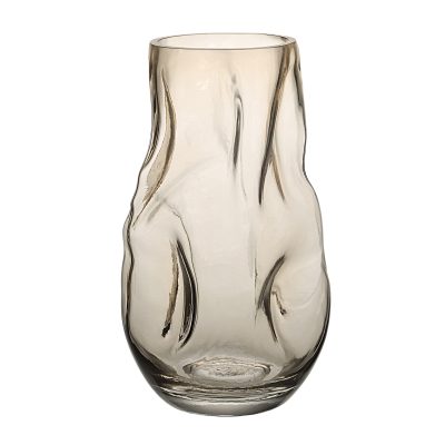 Alternative view of Tawny Indoor Mouth Blown Glass Glass Vase, Beige