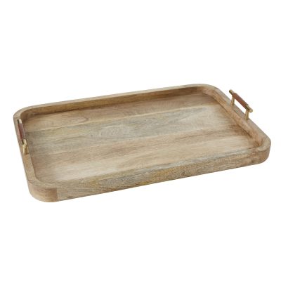 Alternative view of Mango Indoor Mango Wood Tray, Natural