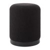 Castillo Indoor Boucle Ottoman, Black 2 qqdyvziyfgx0pyfiu8jo