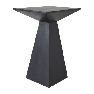 Alternative view of Moulin Indoor Mango Wood Side Table, Black