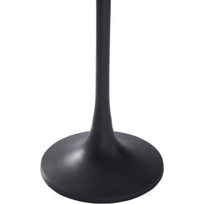 Alternative view of Mortain Indoor Aluminum Table, Black