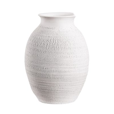 Alternative view of Zeb Indoor Ceramic Vase, Matte White